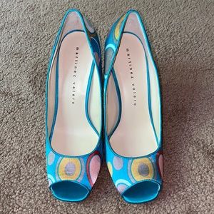Size 9 heels slightly worn